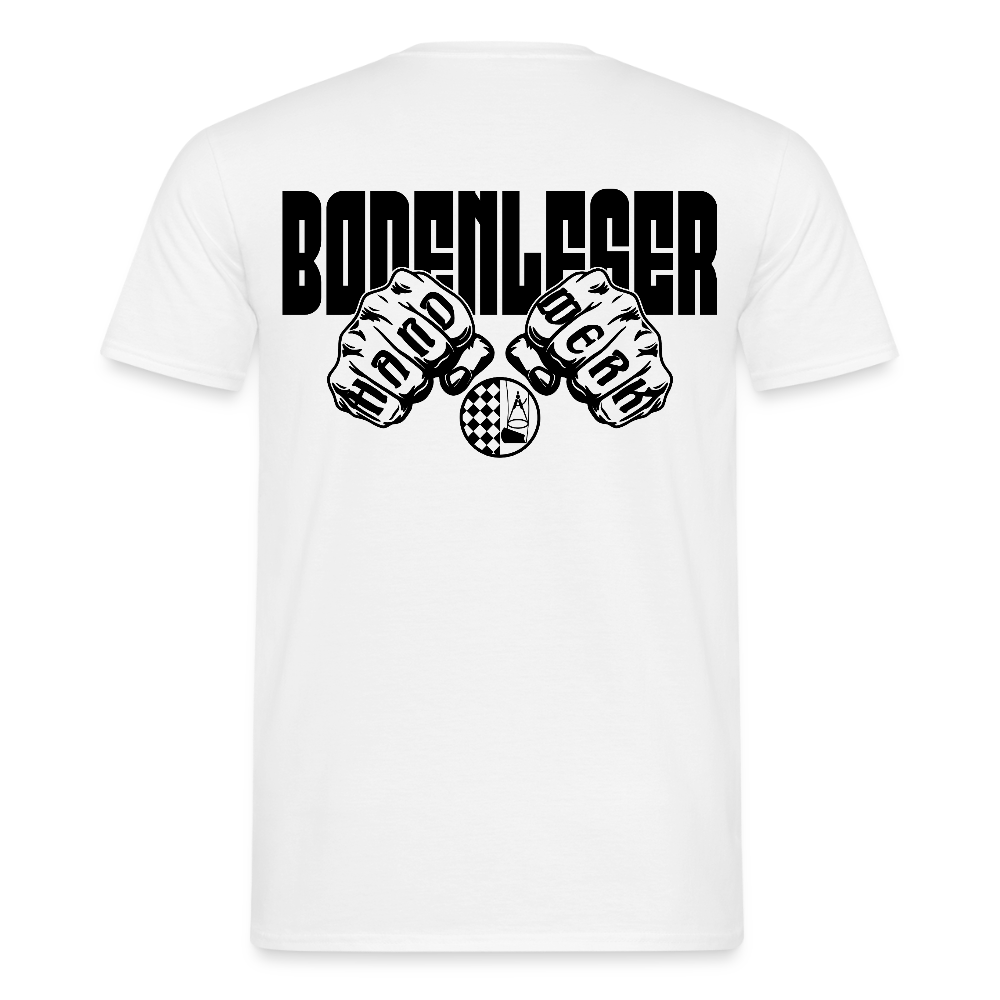 Unisex T-Shirt "Bodenleger" - Weiß