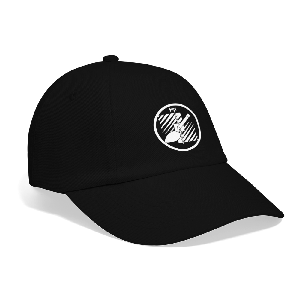 Baseballkappe "Fliesenleger" Schwarz Schwarz One size Baseballkappe