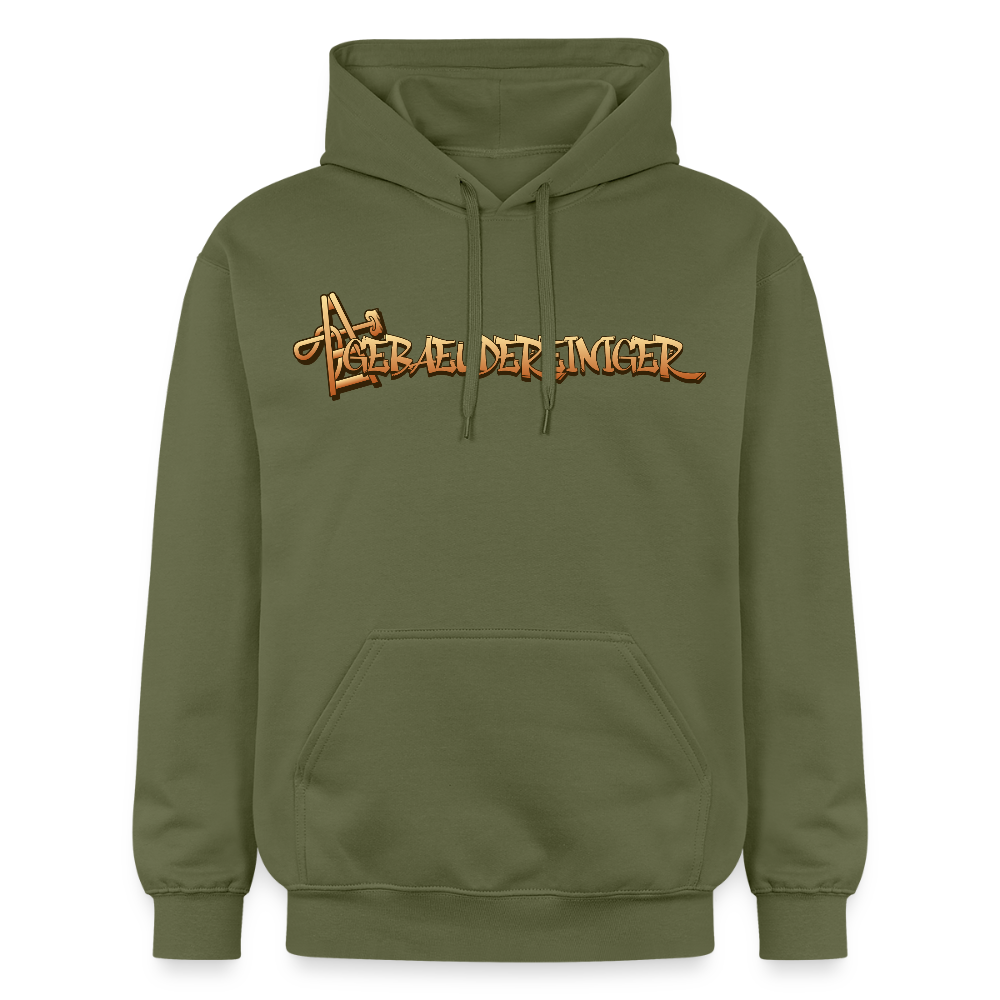 Gildan Unisex Softstyle® "Gebäudereiniger" - Militärgrün