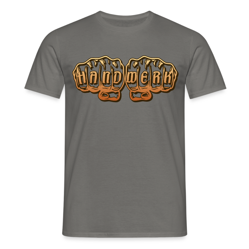 Unisex T-Shirt "Handwerk" Graphit Männer T-Shirt
