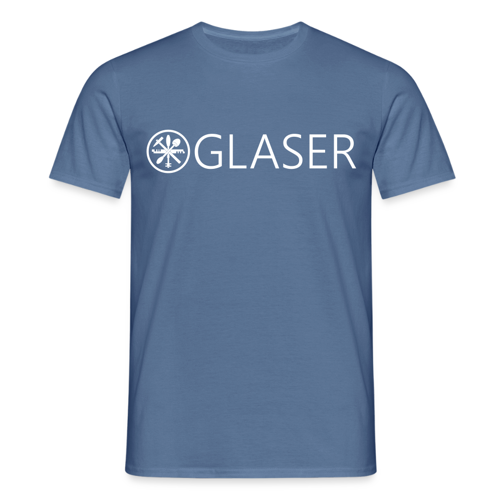 Unisex T-Shirt "Glaser" Taubenblau Männer T-Shirt