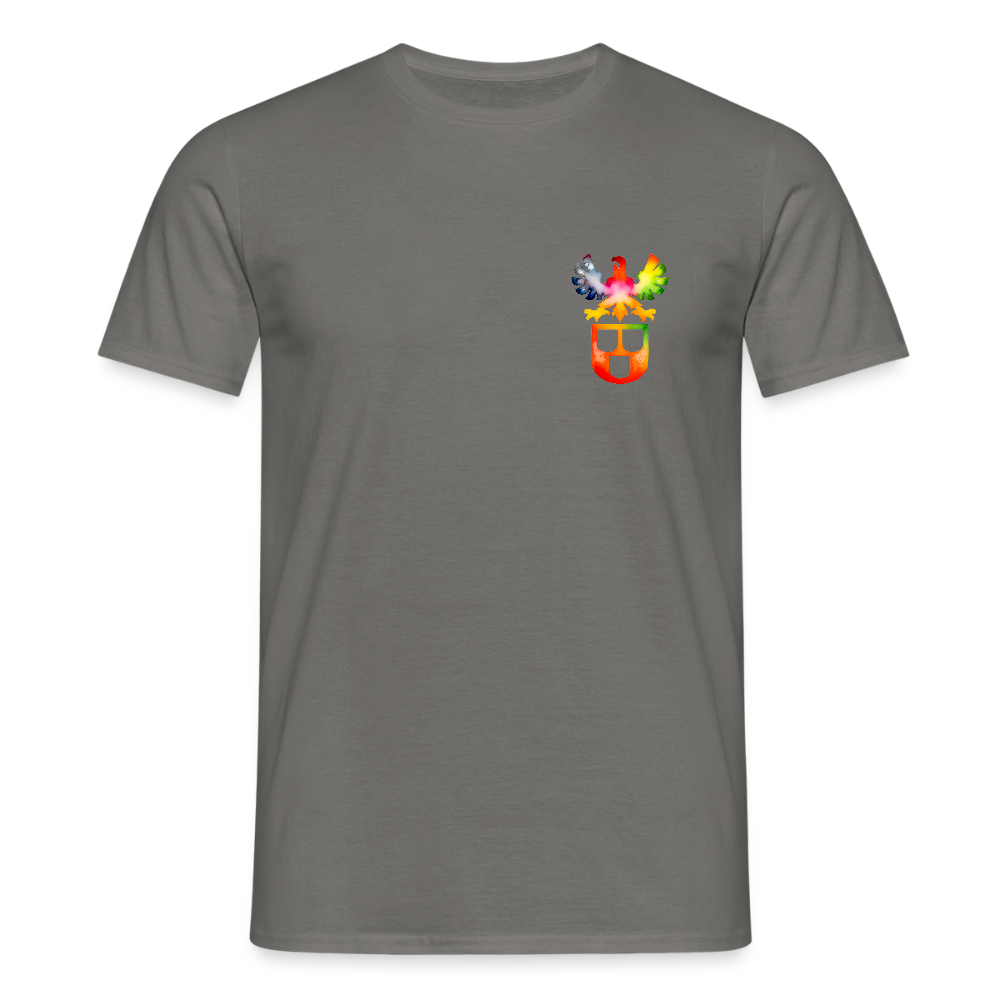 Unisex T-Shirt "Maler" (beidseitig bedruckt) - Graphit