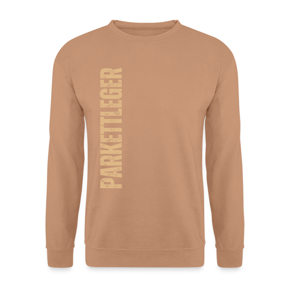 Unisex Pullover "Parkettleger" - Mocca
