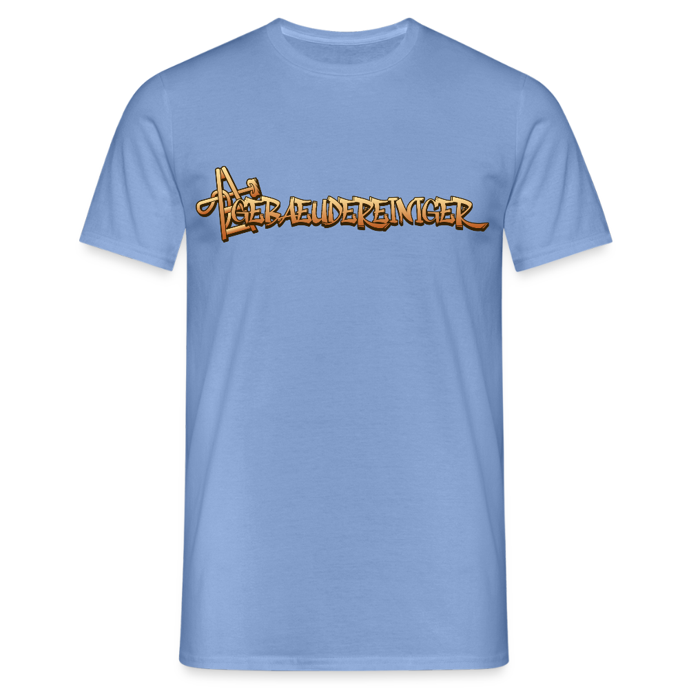 Unisex T-Shirt "Gebäudereiniger" - carolina blue