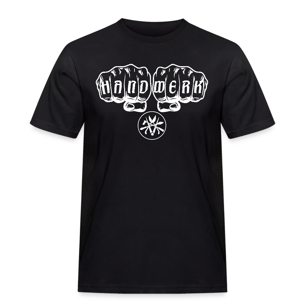 Männer Workwear T-Shirt "Spengler" - Schwarz
