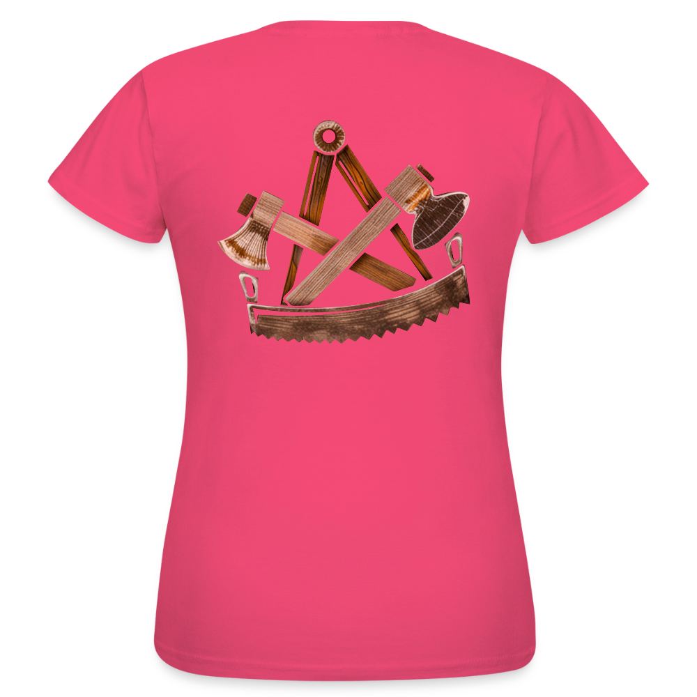 Frauen T-Shirt "Zimmermann" (beidseitig bedruckt) - Azalea