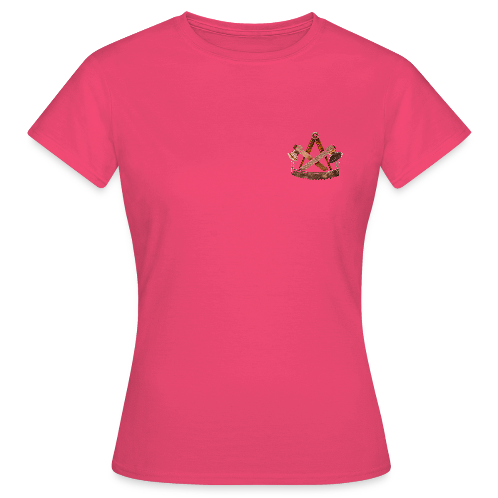 Frauen T-Shirt "Zimmermann" (beidseitig bedruckt) - Azalea