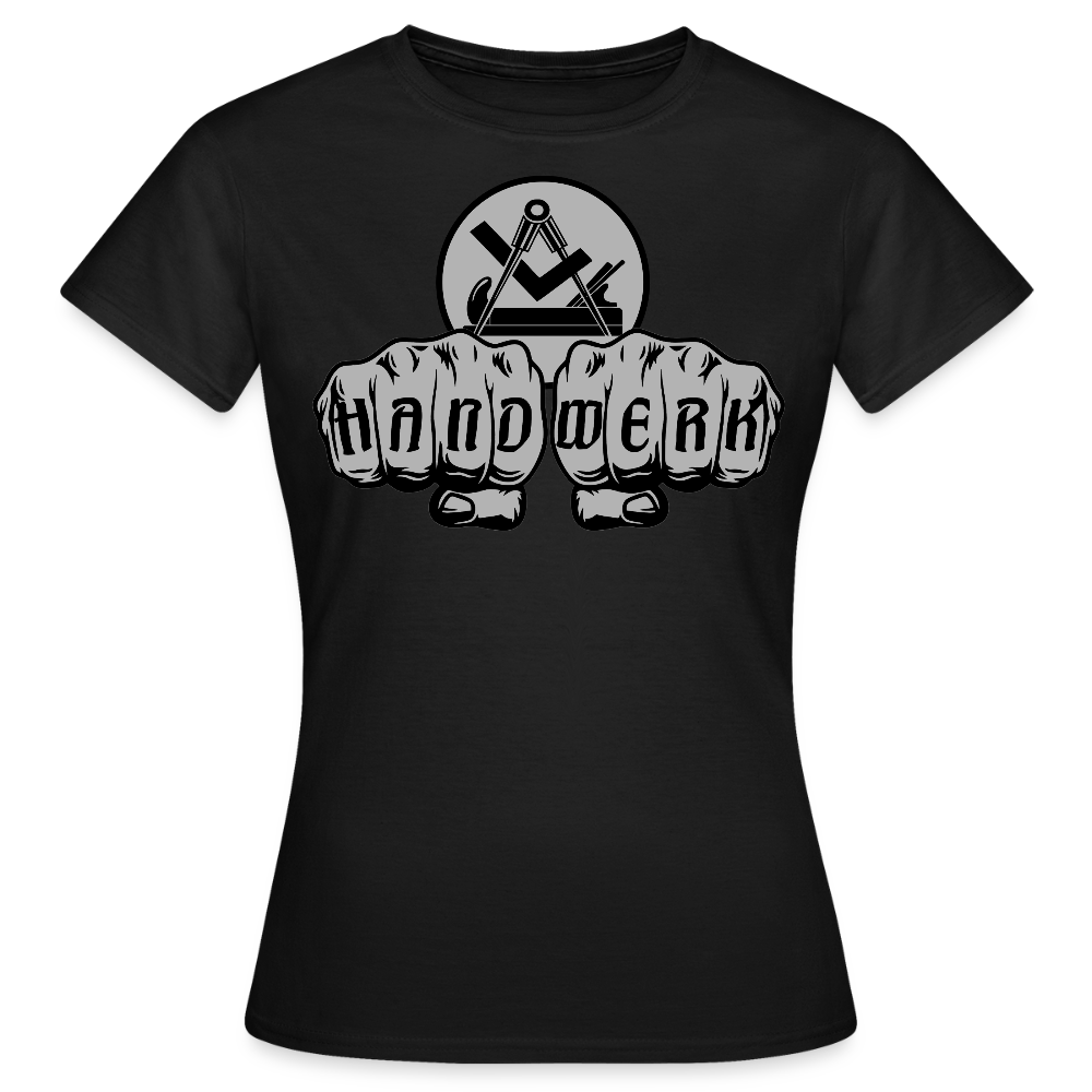 Frauen T-Shirt "Schreiner/Tischler" - Schwarz