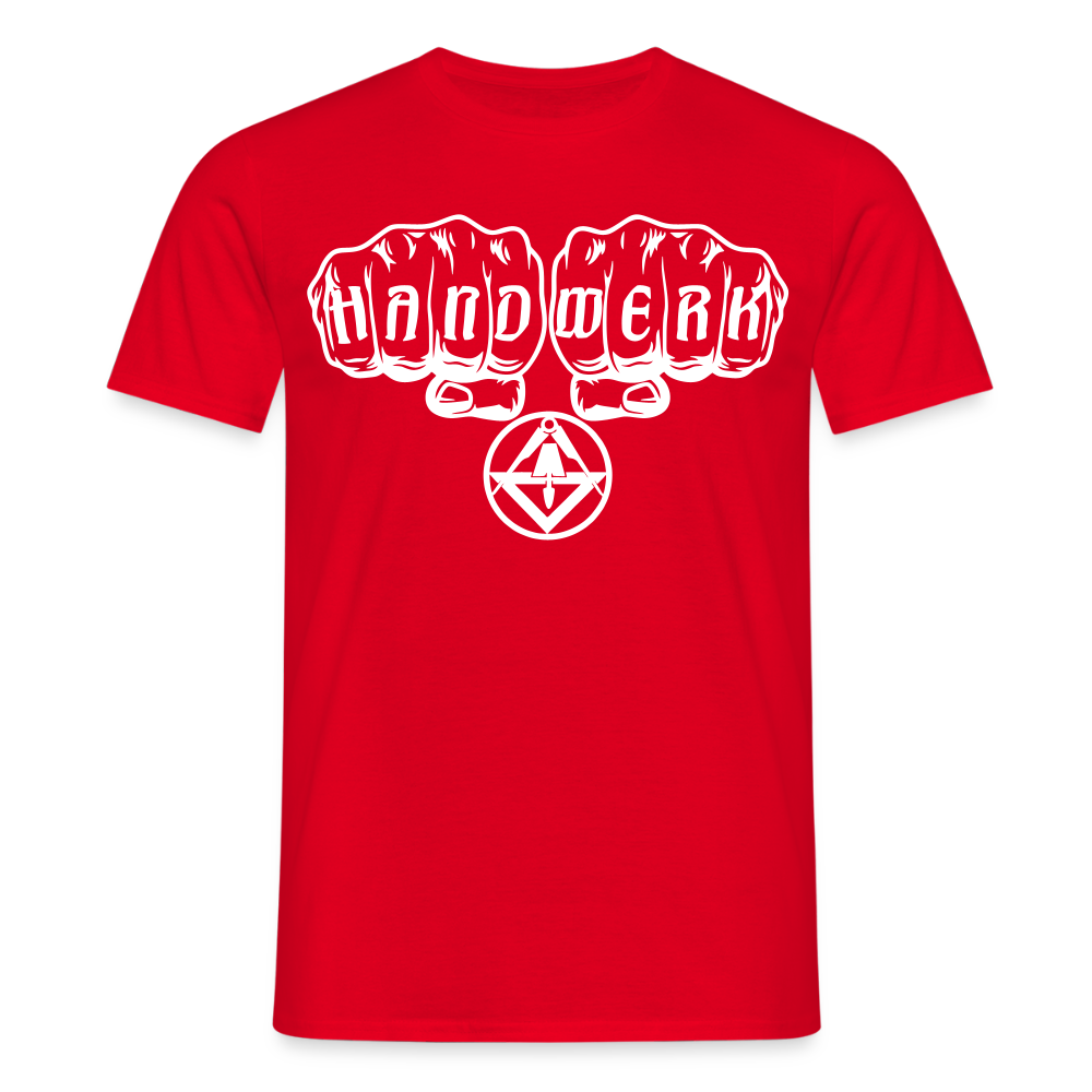 Unisex T-Shirt "Stuckateur" - Rot