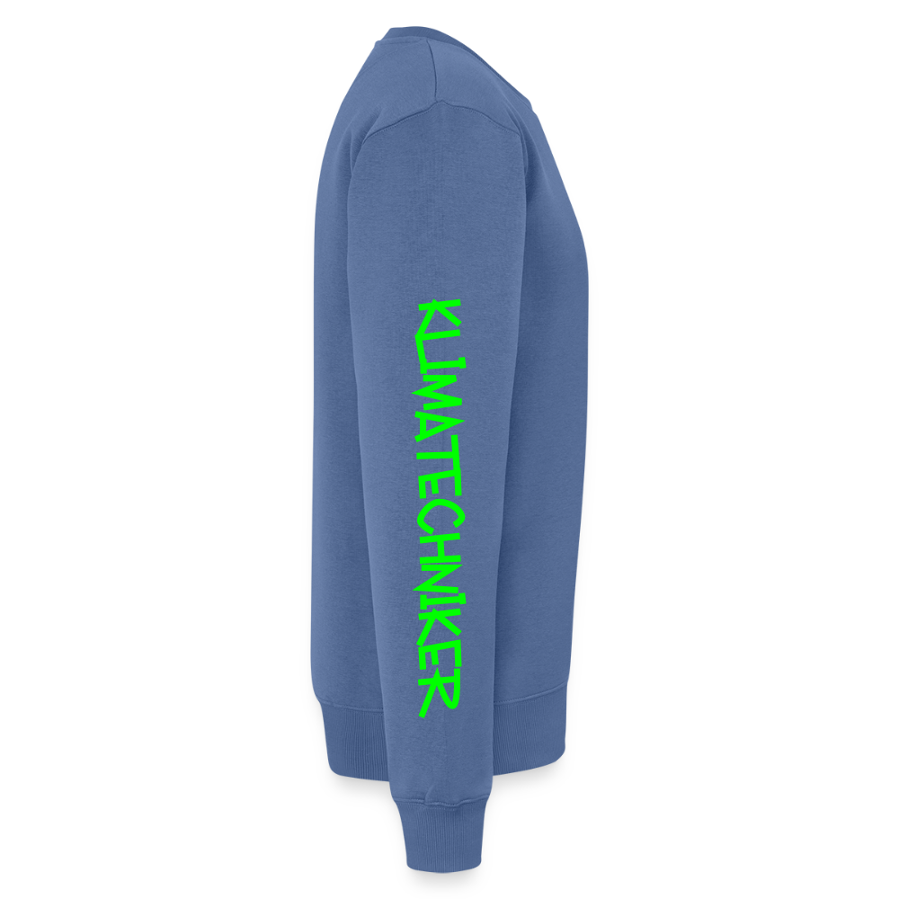 Unisex Premium Pullover "Klimatechniker" neongrün Männer Premium Pullover