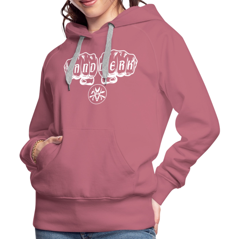 Frauen Premium Hoodie "Spengler" - Malve