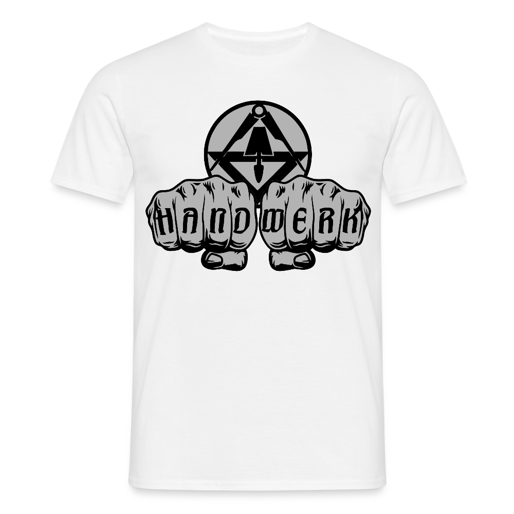 Unisex T-Shirt "Stuckateur" - Weiß