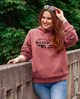 Damen Hoodie "WOOD"