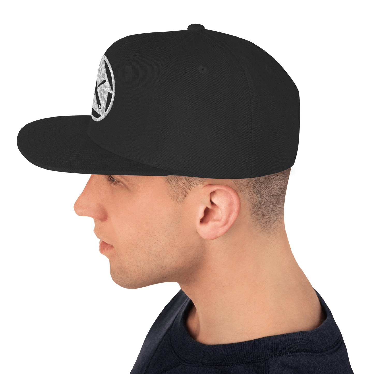 Snapback-Cap "Hausmeister" bestickt