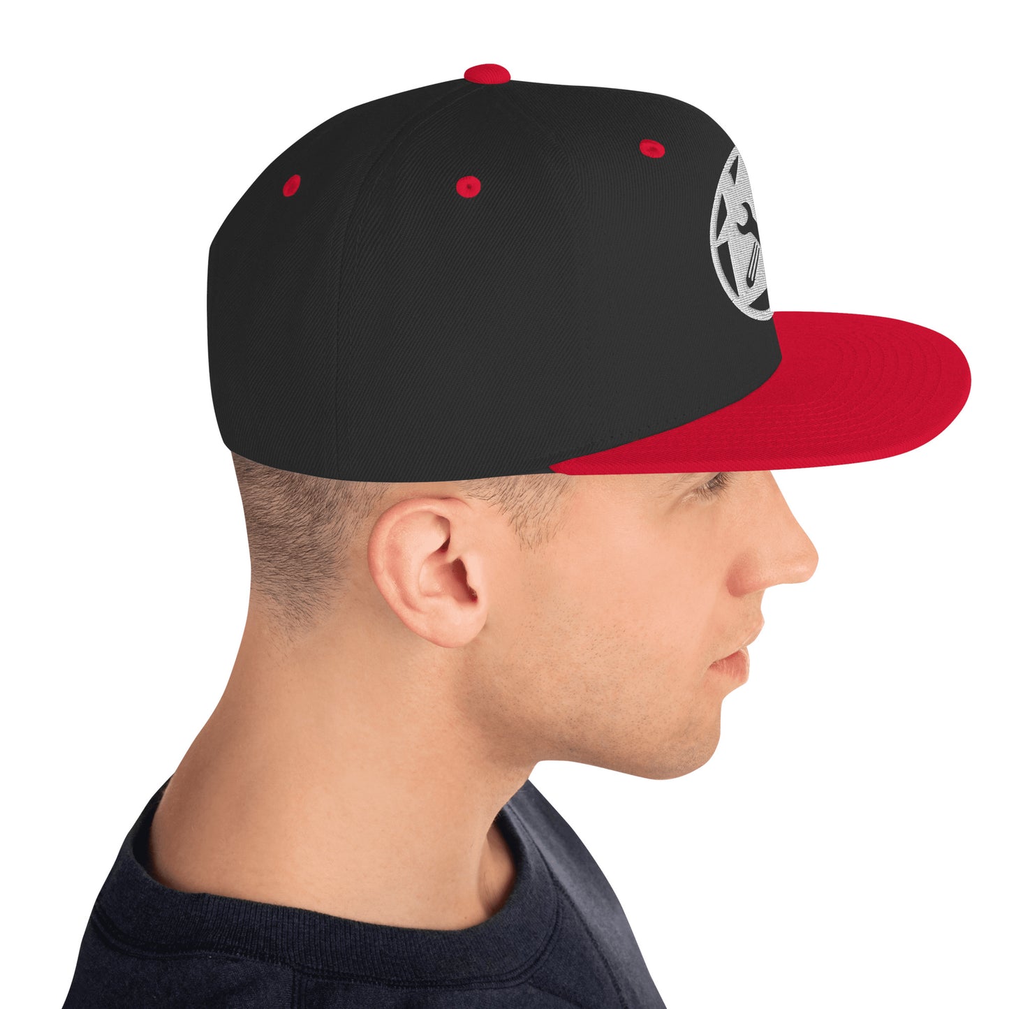 Snapback-Cap "Hausmeister" bestickt