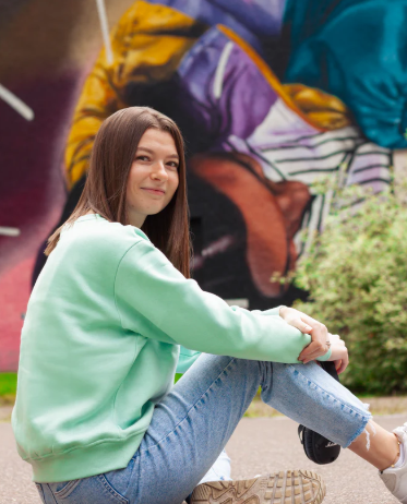Damen Sweatshirt "WOOD"