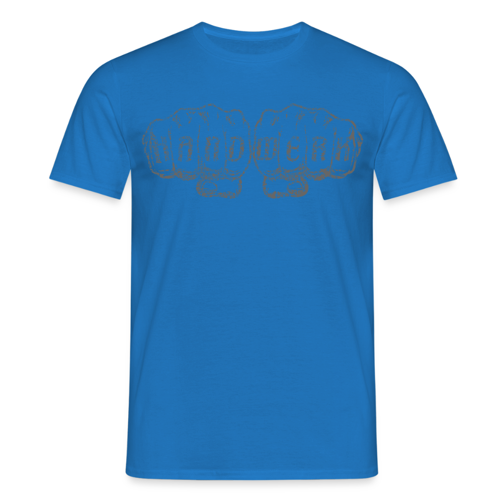 Unisex T-Shirt "Handwerk" Royalblau Männer T-Shirt {{ color }}