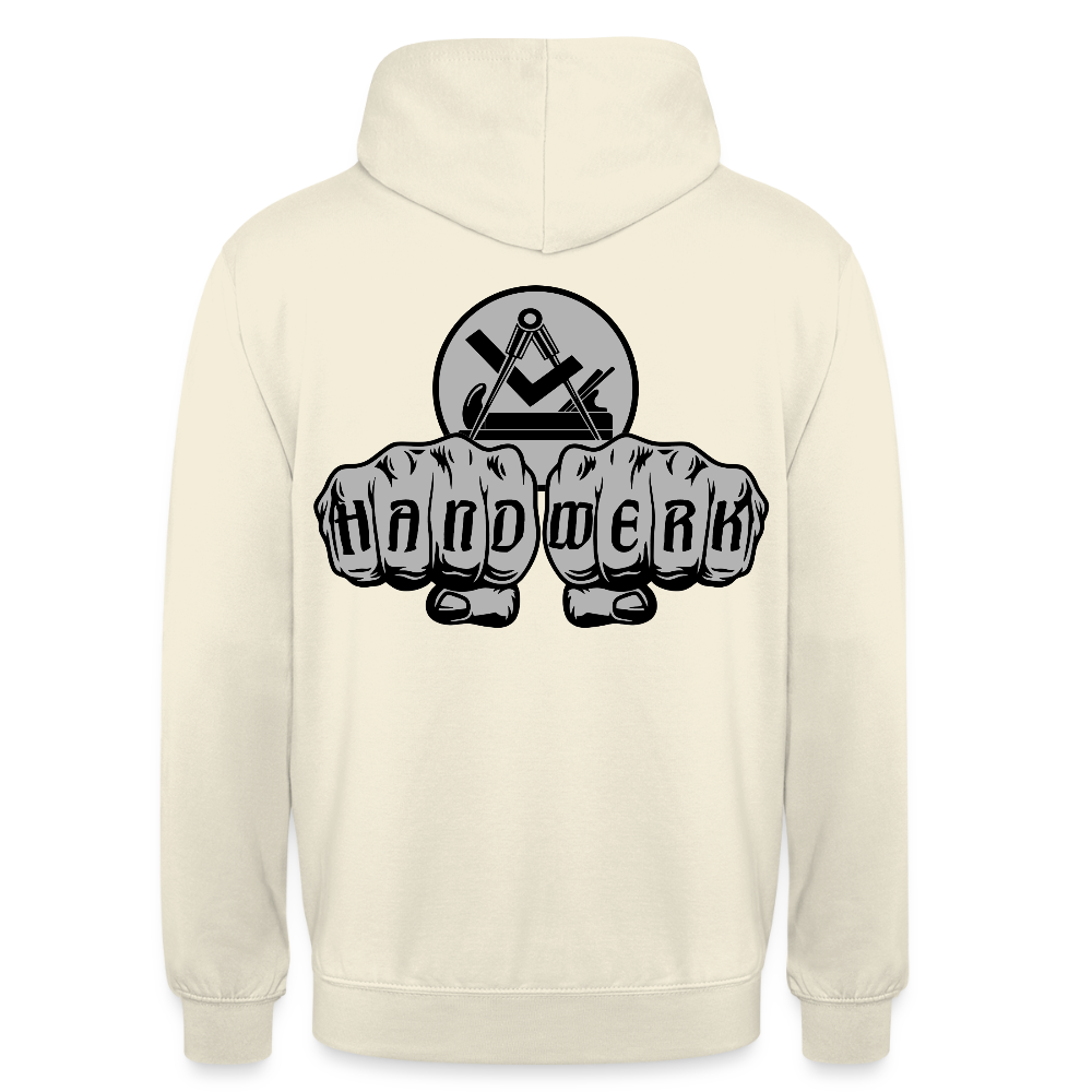 Unisex Hoodie "Schreiner/Tischler" beidseitig bedruckt Unisex Hoodie {{ color }}