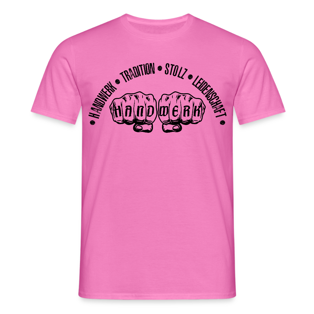 Unisex Spreadconnect T-Shirt in Taubenblau mit Aufdruck „Tradition, Stolz, Leidenschaft“ für Männer, kurzärmlig und bequem.