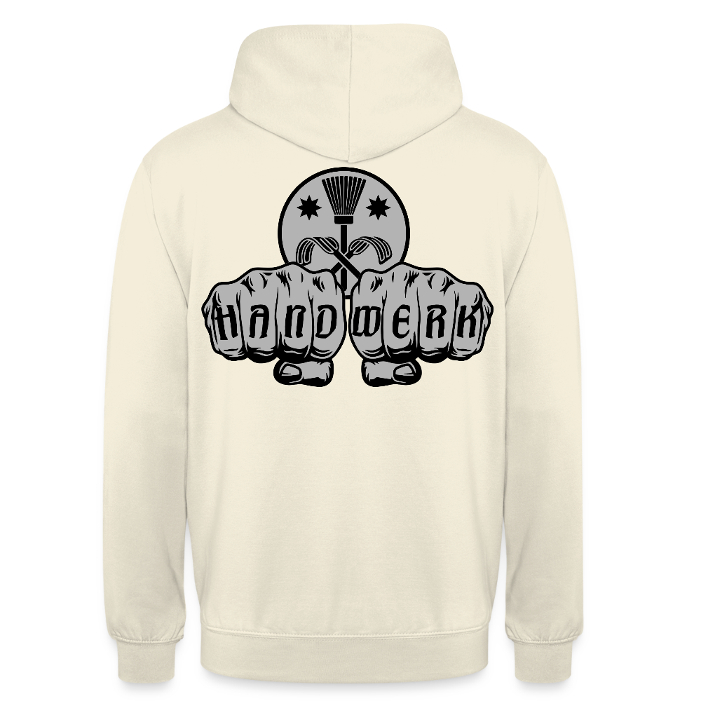 Unisex Hoodie "Schornsteinfeger" beidseitig bedruckt Unisex Hoodie {{ color }}