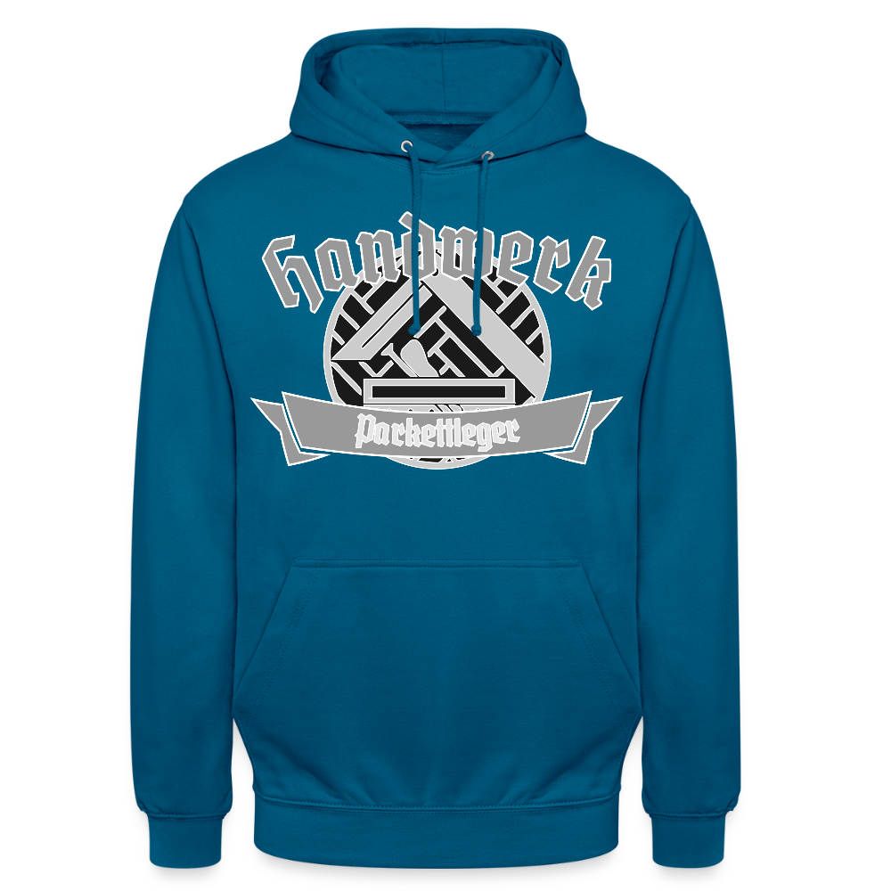 Unisex Hoodie "Parkettleger" Tiefseeblau Unisex Hoodie {{ color }}