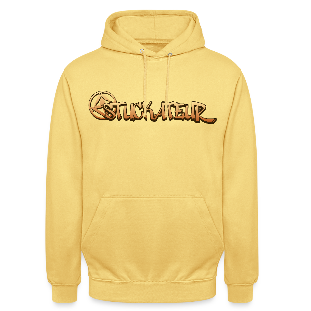 Unisex Hoodie "Stuckateur" Zitronengelb Unisex Hoodie {{ color }}