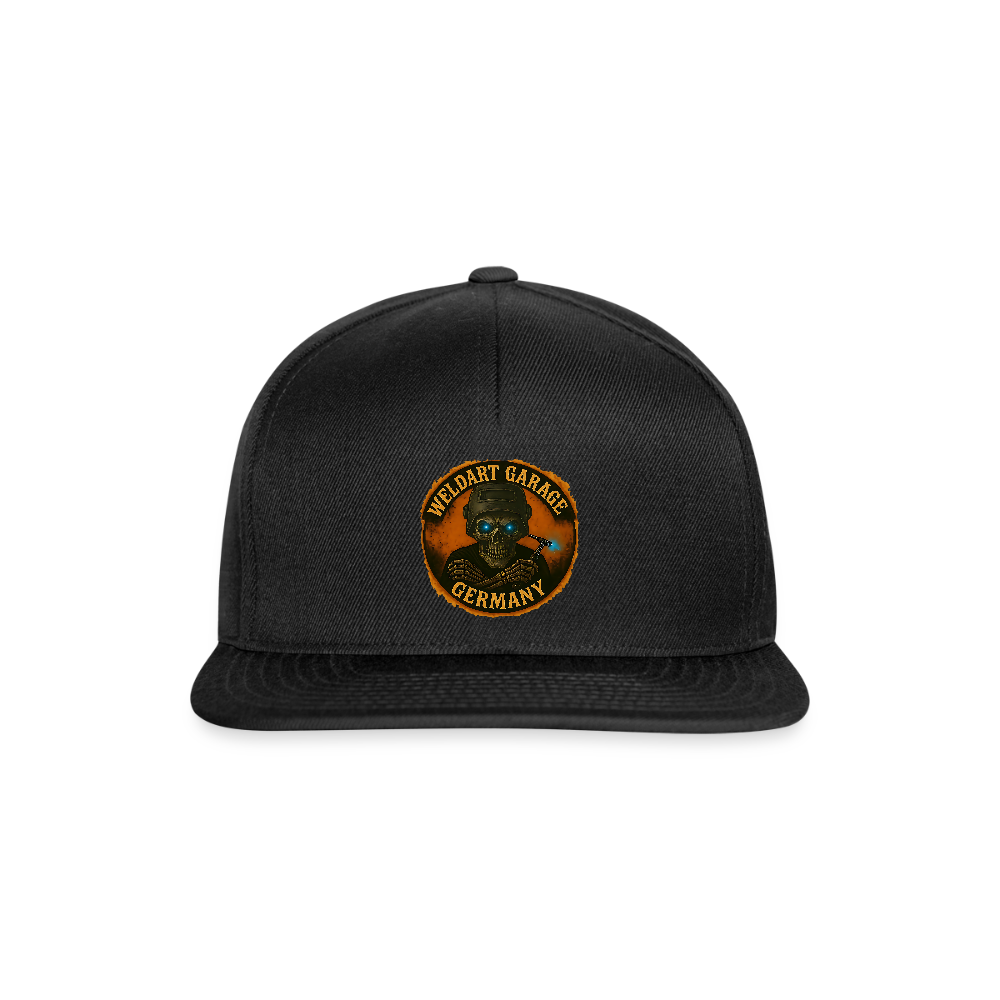 Snapback Cap "WeldArt Garage" Schwarz Schwarz One size Snapback Cap {{ color }}