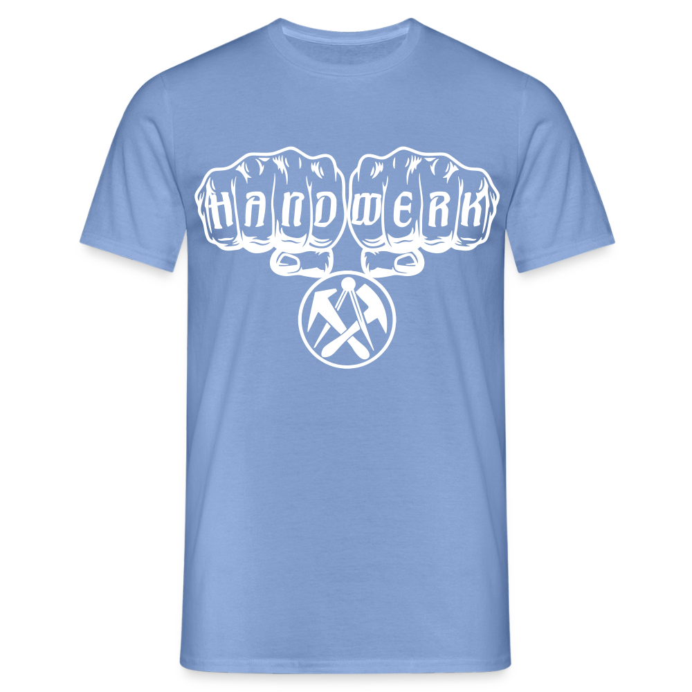 Unisex T-Shirt "Dachdecker" Carolina Blue Männer T-Shirt {{ color }}