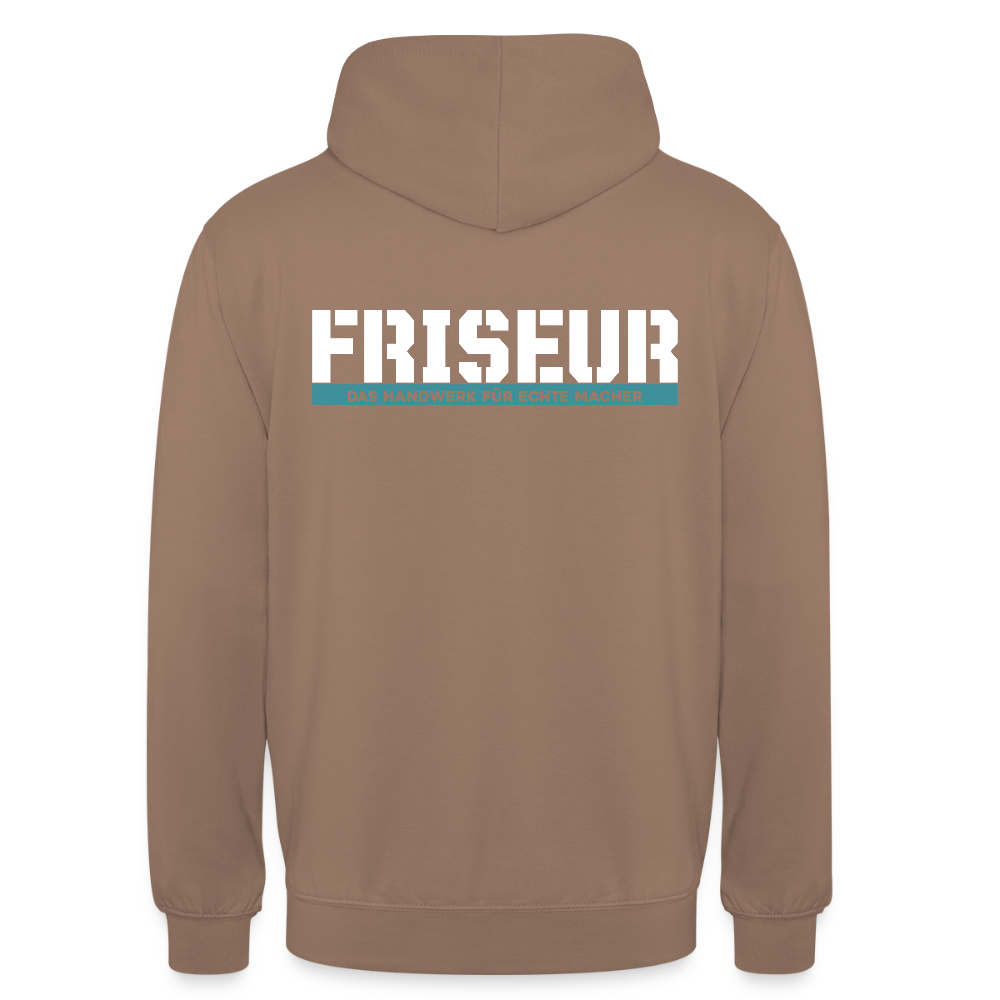 Unisex Hoodie HW-300 | MACHER "Friseur" Mokka Unisex Hoodie {{ color }}
