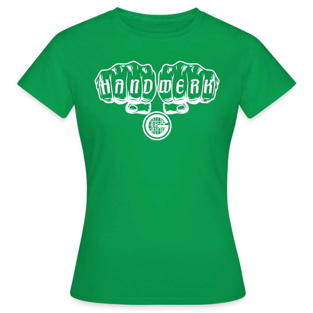 Frauen T-Shirt "Gerüstbauer" - Kelly Green