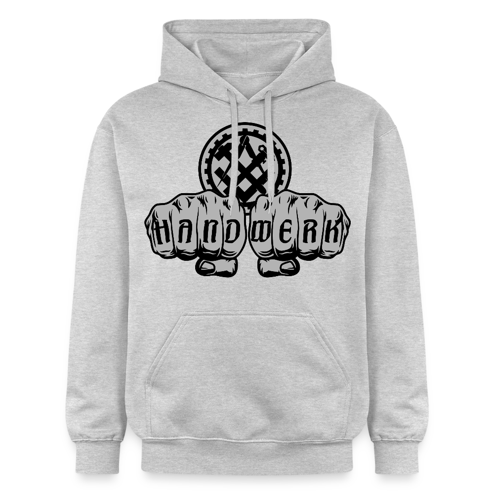 Gildan Unisex Softstyle® "Mechaniker" Hellgrau meliert Gildan Unisex Softstyle® Midweight Hoodie