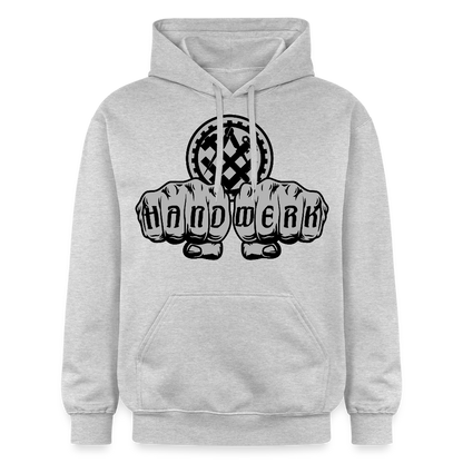 Gildan Unisex Softstyle® "Mechaniker" Hellgrau meliert Gildan Unisex Softstyle® Midweight Hoodie