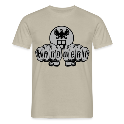 Unisex T-Shirt "Maler" Sandbeige Männer T-Shirt