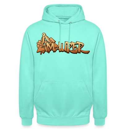 Unisex Hoodie "Maurer" Mint Unisex Hoodie