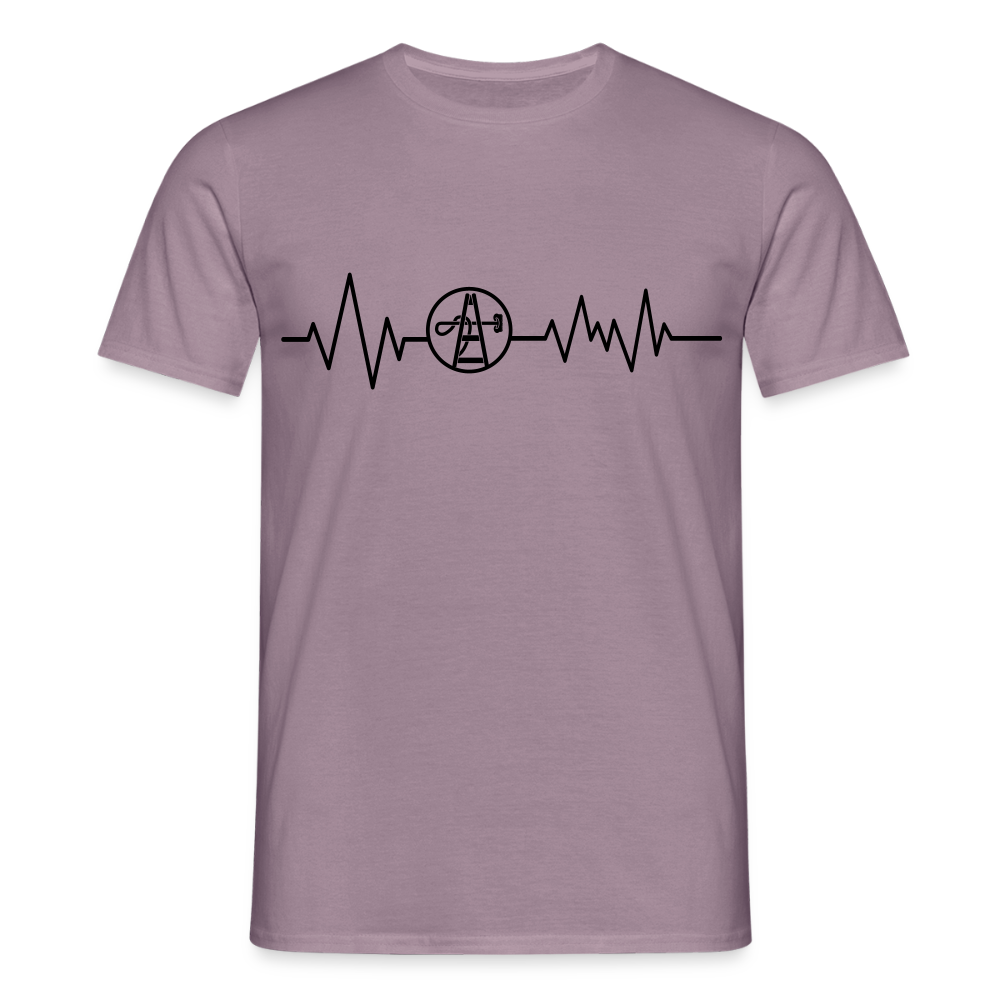 Unisex T-Shirt "Gebäudereiniger" Lilagrau Männer T-Shirt