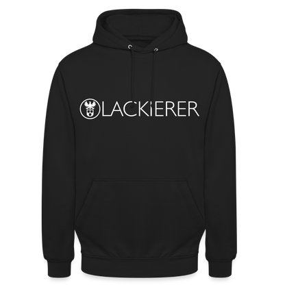 Unisex Hoodie "Lackierer" Schwarz Unisex Hoodie