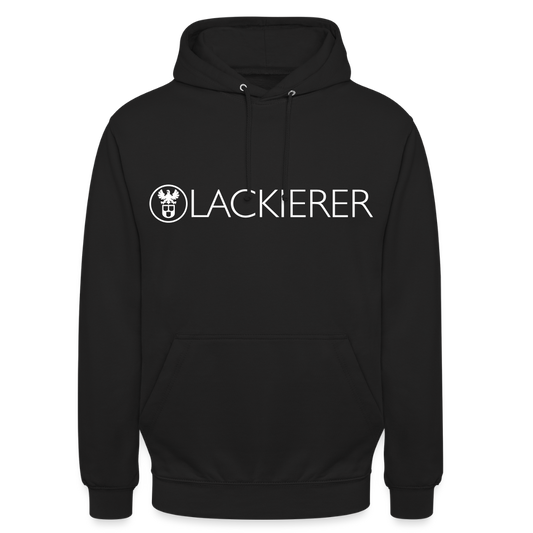 Unisex Hoodie "Lackierer" Schwarz Unisex Hoodie