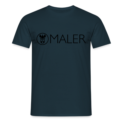 Unisex T-Shirt "Maler" Navy Männer T-Shirt