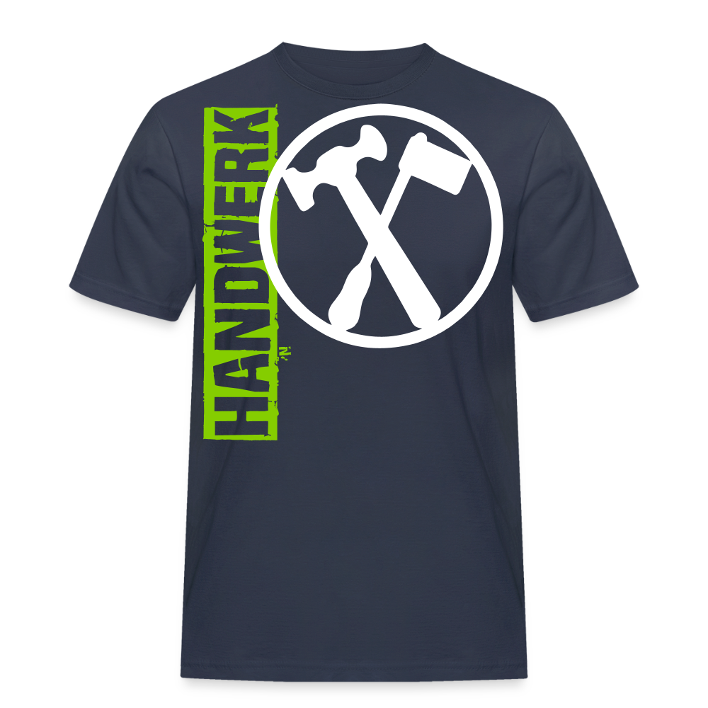 Unisex Workwear T-Shirt "Installateur" Navy Männer Workwear T-Shirt