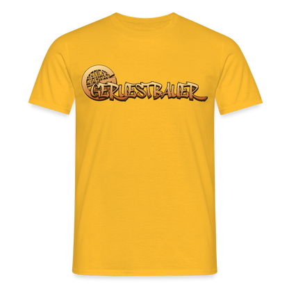 Unisex T-Shirt "Gerüstbauer" Gelb Männer T-Shirt