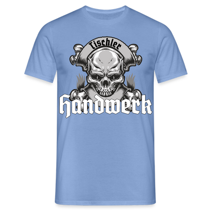 Unisex T-Shirt "Skull-Tischler" carolina blue Männer T-Shirt