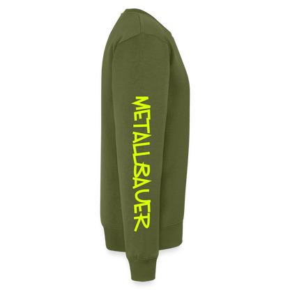 Unisex Premium Pullover "Metallbauer" neongelb Männer Premium Pullover