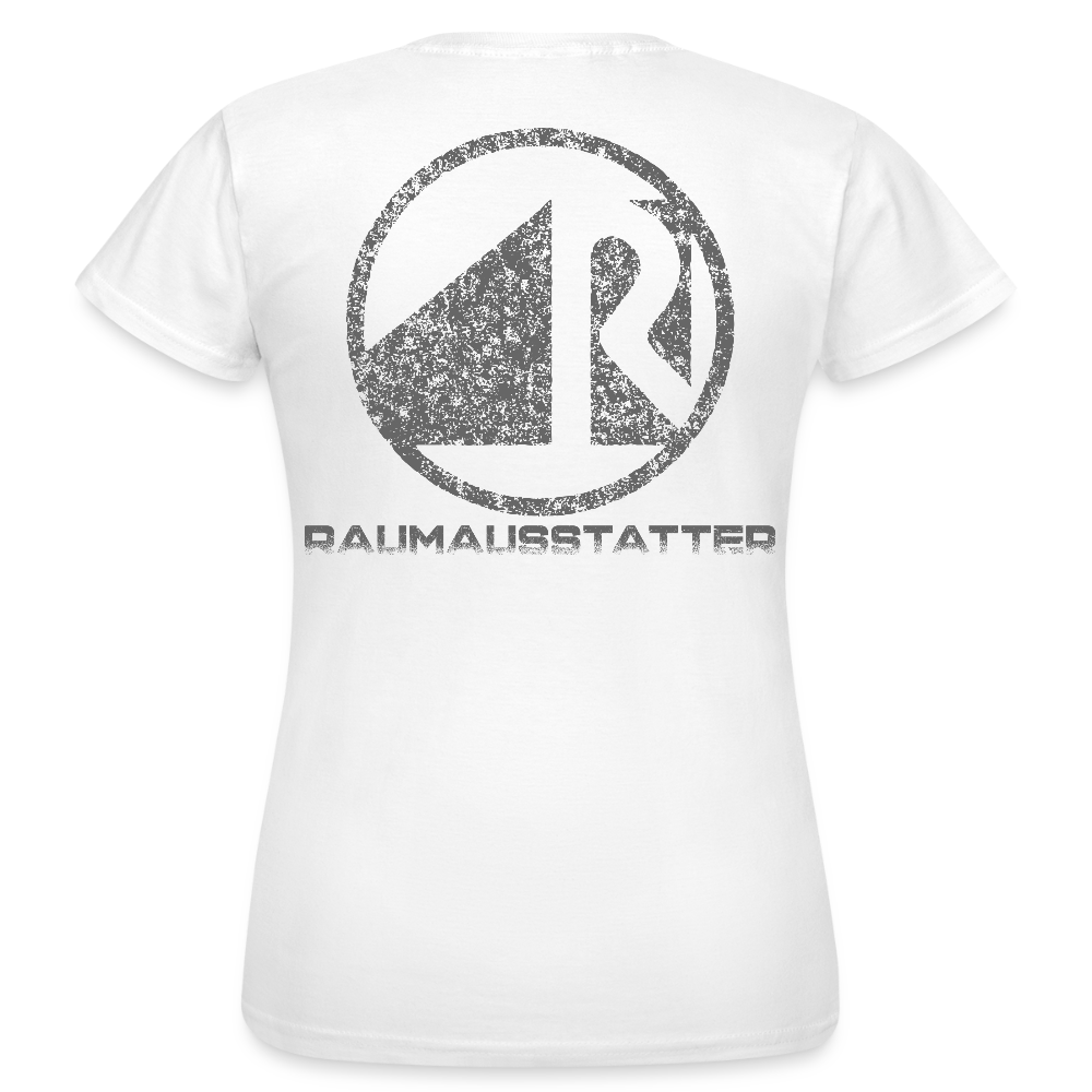 Frauen T-Shirt "Raumausstatter" Weiß Frauen T-Shirt