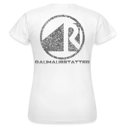 Frauen T-Shirt "Raumausstatter" Weiß Frauen T-Shirt