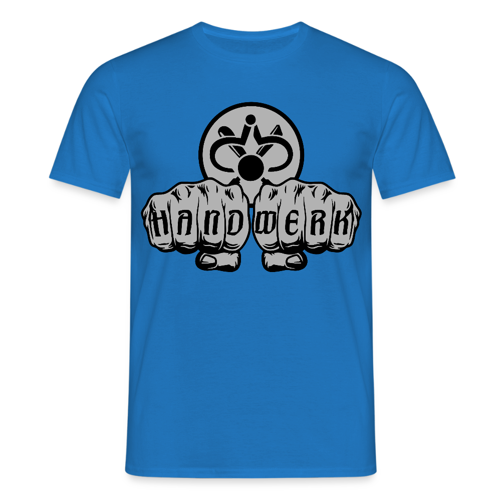 Unisex T-Shirt "Drechsler" Royalblau Männer T-Shirt