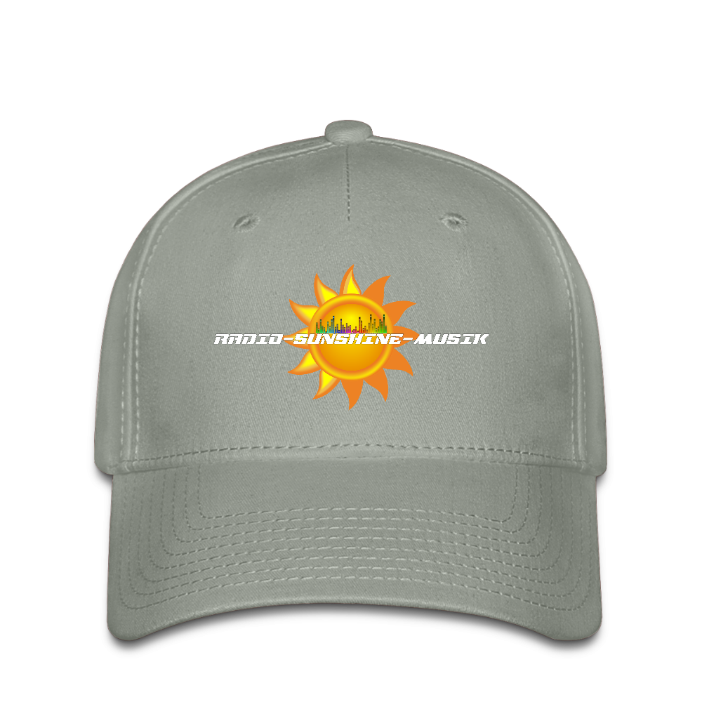 Flexfit Cap "Radio-Sunshine-Musik" Grüngrau Flexfit Cap