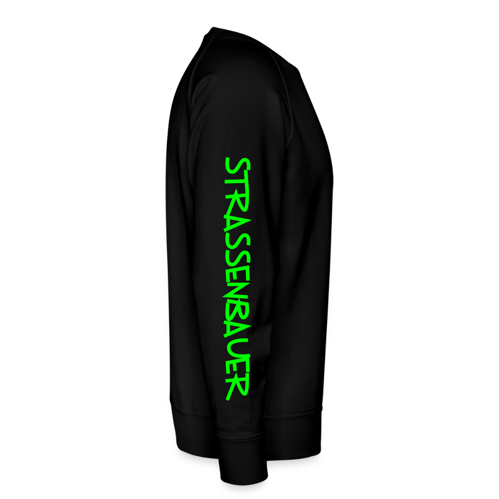 Unisex Premium Pullover "Strassenbauer" neongrün Männer Premium Pullover