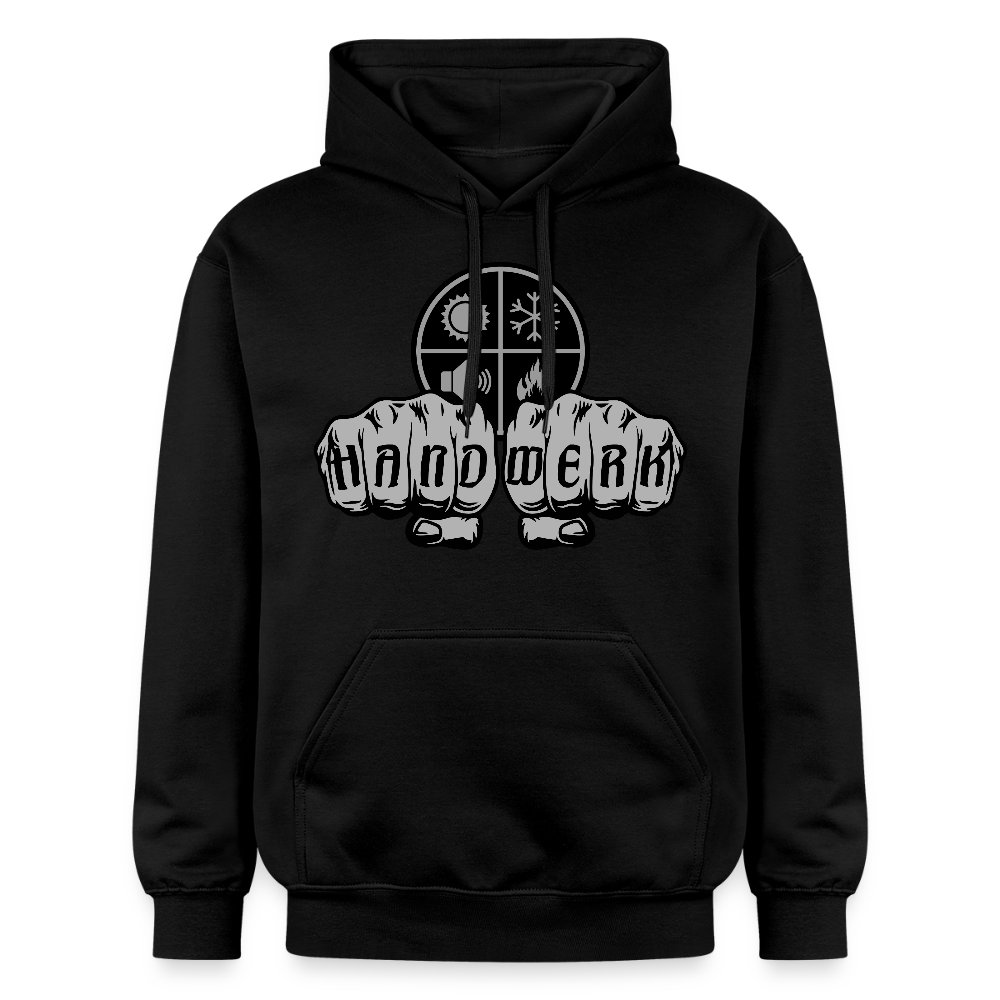 Gildan Unisex Softstyle® "Isolierer" Schwarz Gildan Unisex Softstyle® Midweight Hoodie