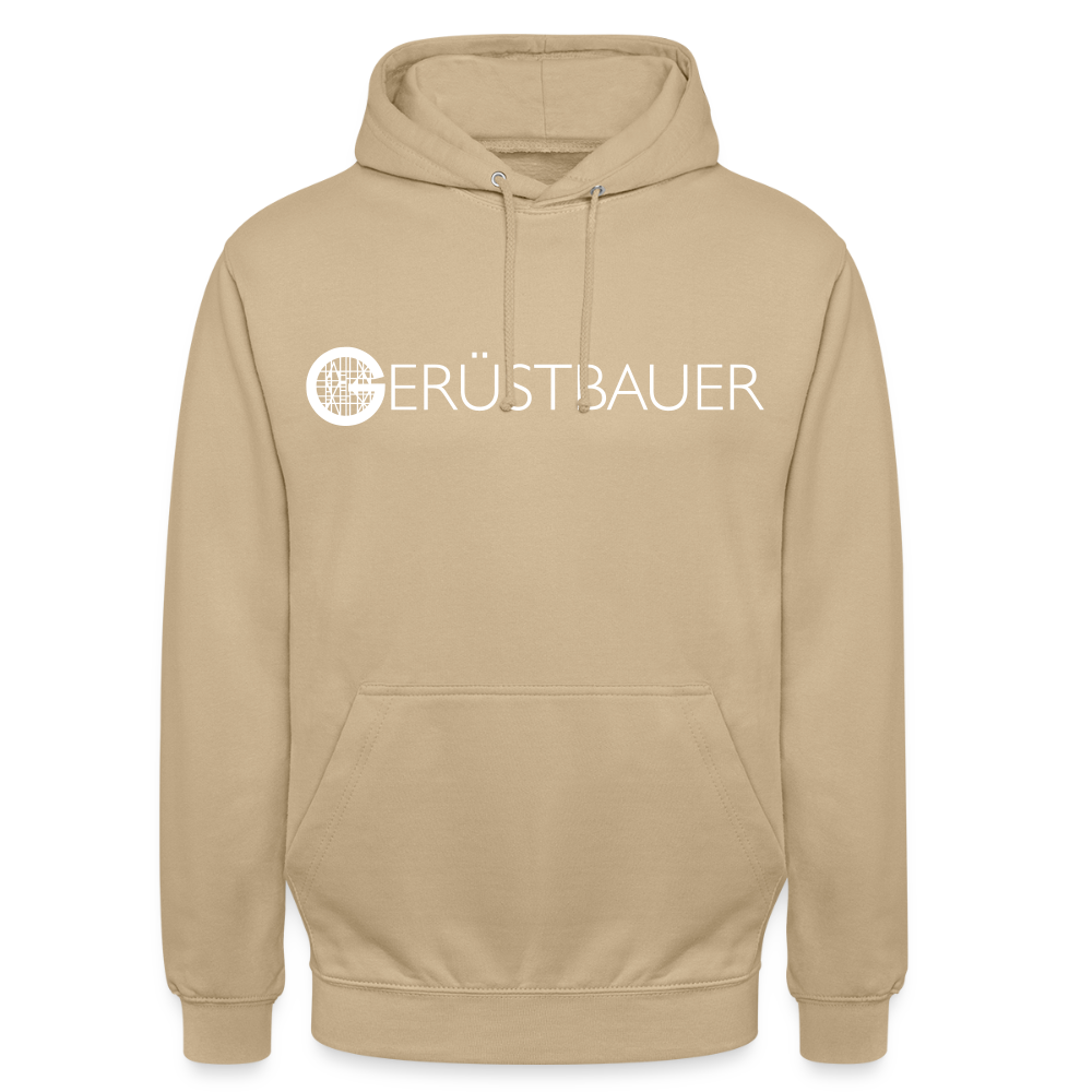 Unisex Hoodie "Gerüstbauer" - Beige