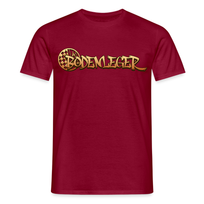 Unisex T-Shirt "Bodenleger" Ziegelrot Männer T-Shirt